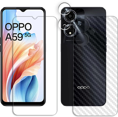ARBAN Front and Back Tempered Glass for CLFB-Oppo A59 5G FRONTBACK SCREEN GUARD(Pack of 1)