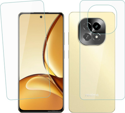 Ten To 11 Front and Back Tempered Glass for Realme C63 5G(Pack of 2)