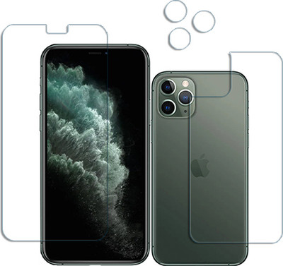 SOMTONE Front and Back Tempered Glass for Apple iPhone 11 Pro FRONT BACK SCREEN GUARD(Pack of 1)