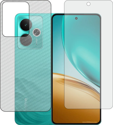 Fasheen Front and Back Tempered Glass for Realme 14 T(Pack of 2)