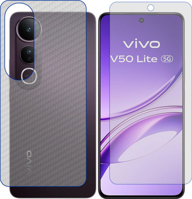 Mobling Front and Back Tempered Glass for Vivo V50 Lite 5G(Pack of 2)
