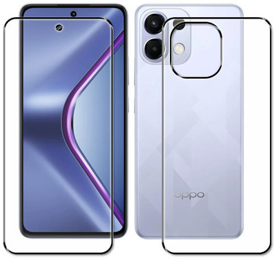 tombik Front and Back Tempered Glass for 29ga-Oppo K13-fb(Pack of 2)