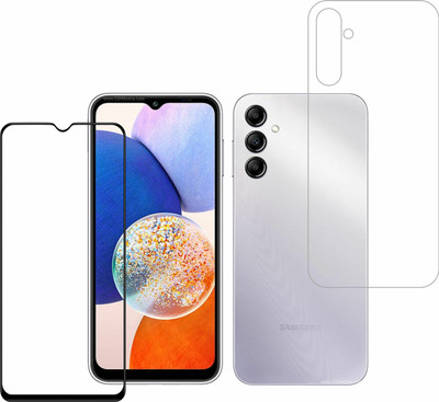 Vatsin Front and Back Tempered Glass for Samsung Galaxy A15 5G(Pack of 2)