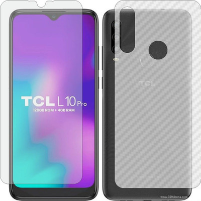 Fasheen Front and Back Tempered Glass for TCL L10 PRO(Pack of 2)