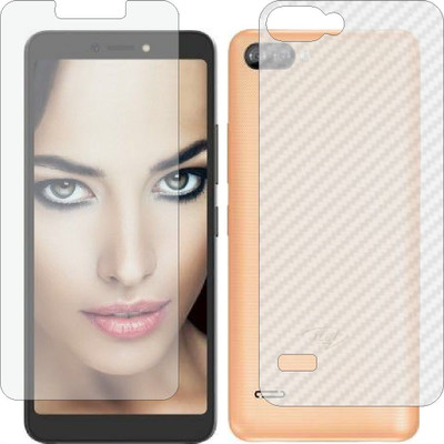 Fasheen Front and Back Tempered Glass for ITEL A44 AIR(Pack of 2)