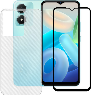LILLIPUT Front and Back Tempered Glass for Vivo Y02s(Pack of 2)