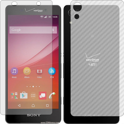 MOBART Front and Back Tempered Glass for SONY XPERIA Z4V(Pack of 2)