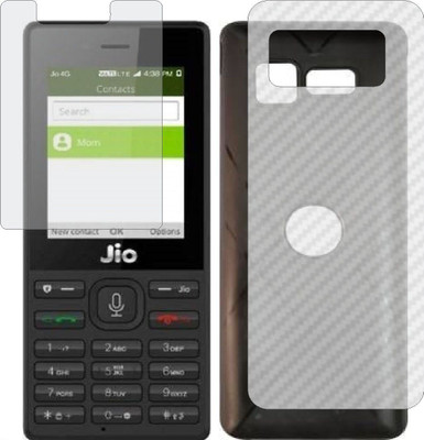 Fasheen Front and Back Tempered Glass for JIO LYF F120(Pack of 2)