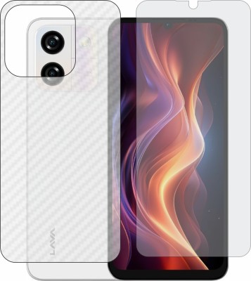 MOBART Front and Back Tempered Glass for Lava Yuva Star(Pack of 2)