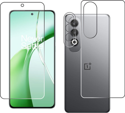 chakoor Front and Back Tempered Glass for OnePlus Nord CE4, OnePlus Nord CE 4 5G, One Plus Nord CE4 5G(Pack of 3)