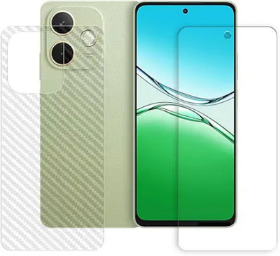 MUTAALI Front and Back Tempered Glass for Oppo A5 Energy(Pack of 1)