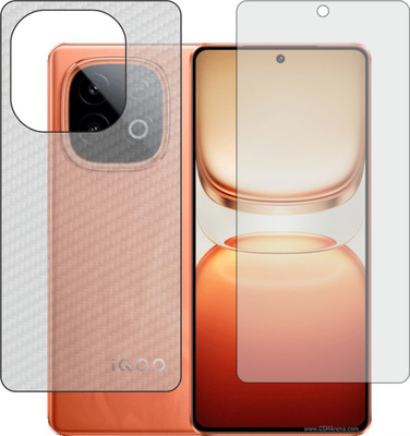 Mobling Front and Back Tempered Glass for iQOO Z10 Turbo 5G(Pack of 2)