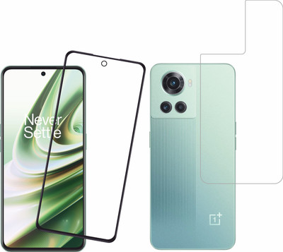 Ten To 11 Front and Back Tempered Glass for OnePlus 10R 5G(Pack of 2)