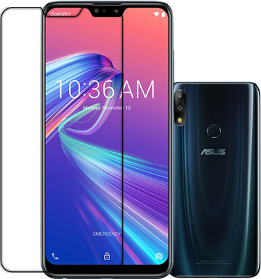 MUTAALI Front and Back Tempered Glass for Asus Zenfone Max Pro M2(Pack of 1)