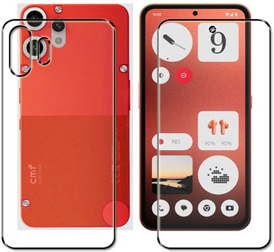 tombik Front and Back Tempered Glass for 41fa-CMF Phone 2 Pro-fb(Pack of 2)