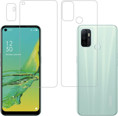 Ten To 11 Front and Back Tempered Glass for Oppo A33(Pack of 3)