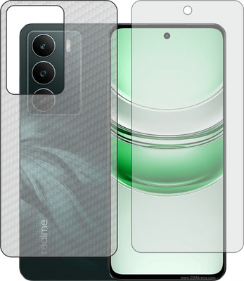 Mobling Front and Back Tempered Glass for Realme C71(Pack of 2)