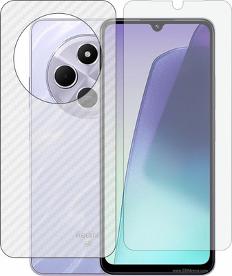 MOBART Front and Back Tempered Glass for Redmi 14R(Pack of 2)