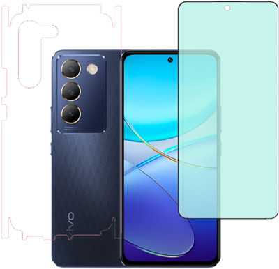 VAYUVAULT Front and Back Tempered Glass for vivo Y200e 5G(Pack of 2)