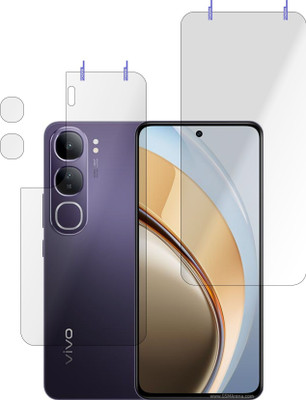 PONDRIK Front and Back Tempered Glass for VIVO Y300 5G(Pack of 3)