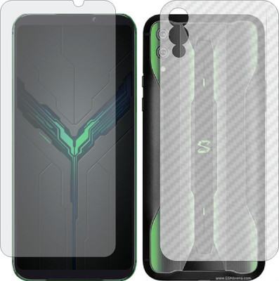 MOBART Front and Back Tempered Glass for BLACK SHARK 2 PRO(Pack of 2)