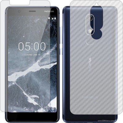 Fasheen Front and Back Tempered Glass for NOKIA 5.1(Pack of 2)