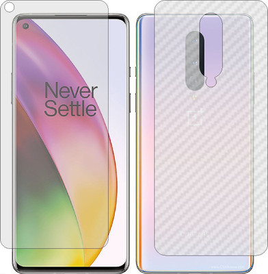 MOBART Front and Back Tempered Glass for ONEPLUS 8T 5G(Pack of 2)
