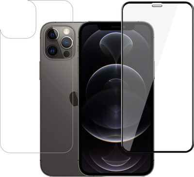 YOGKREETI Front and Back Tempered Glass for Apple iPhone 11 Pro Max(Pack of 2)