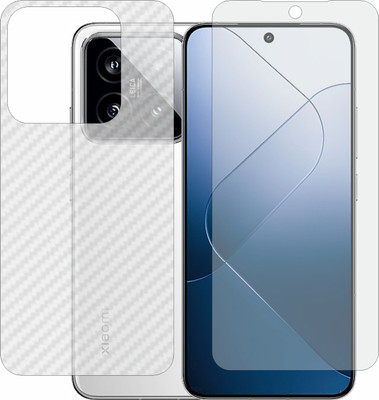 Fasheen Front and Back Tempered Glass for Xiaomi Mi 14(Pack of 2)