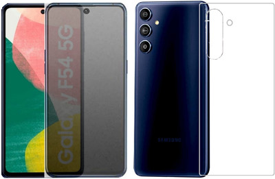 4 YARDS Front and Back Tempered Glass for Samsung Galaxy F54 5G (Matte Finish)(Pack of 1)