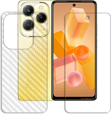 ARBAN Front and Back Tempered Glass for Infinix Hot 40 Pro FRONT BACK SCREEN GUARD(Pack of 1)