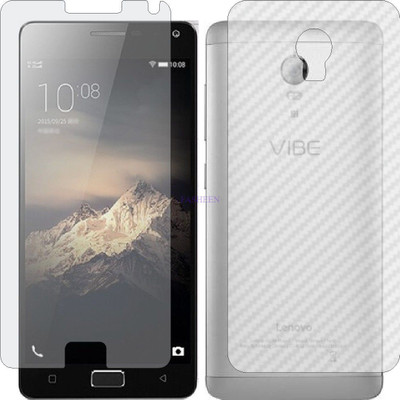 Fasheen Front and Back Tempered Glass for LENOVO P1A42 VIBE P1 (Front Matte Finish & Back 3d Carbon Fiber)(Pack of 2)