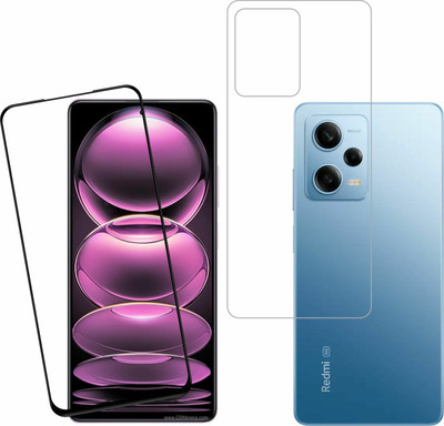 Ten To 11 Front and Back Tempered Glass for Redmi Note 12 5G(Pack of 2)
