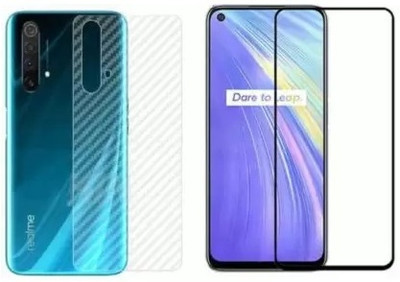 WowSimp Front and Back Tempered Glass for Realme 6 Pro(Pack of 1)