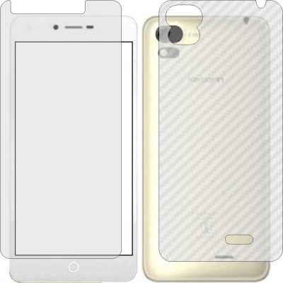 MOBART Front and Back Tempered Glass for KARBONN AURA SLEEK 4G(Pack of 2)