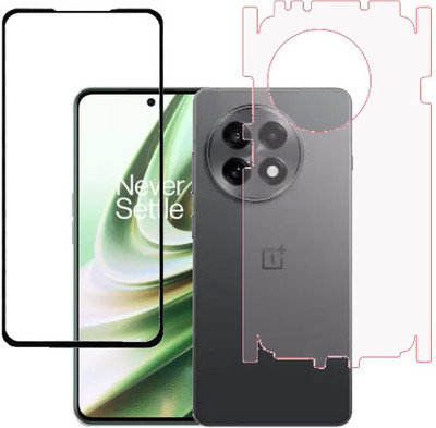 ECMERED Front and Back Tempered Glass for OnePlus 13R, ONEPLUS 13R(Pack of 1)