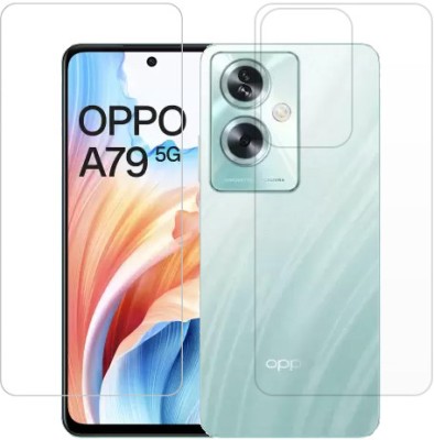 HOBBYTRONICS Front and Back Screen Guard for OPPO A79 5G, OPPO A79, Oppo A79, Oppo A79 5G(Pack of 1)