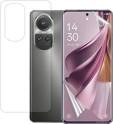 HOBBYTRONICS Front and Back Tempered Glass for Oppo Reno10 Pro 5G, Oppo Reno10 Pro, Reno10, Oppo Reno10 5G(Pack of 1)