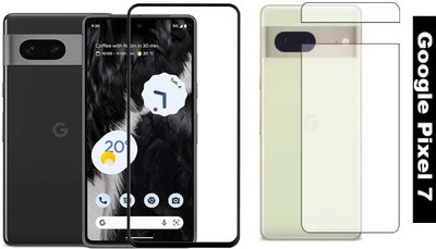 DSCASE Front and Back Tempered Glass for Google Pixel 7, Pixel 7(Pack of 1)