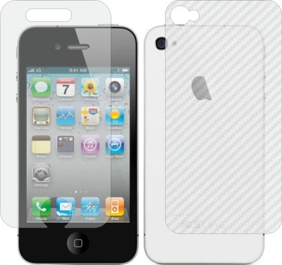 Fasheen Front and Back Tempered Glass for Apple iPhone 4s(Pack of 2)