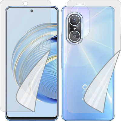 ZINGTEL Front and Back Tempered Glass for HUAWEI NOVA 10 YOUTH JLNAN00 (Edge To Edge TPU Full Coverage)(Pack of 1)