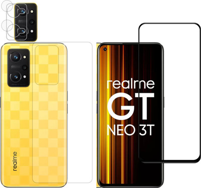 Vatsin Front and Back Tempered Glass for Realme GT Neo 2(Pack of 3)