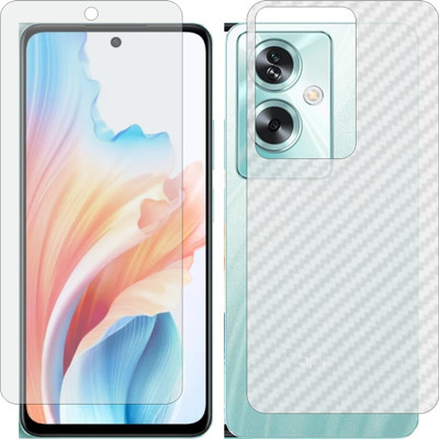 Fasheen Front and Back Tempered Glass for Oppo A2 PJB110(Pack of 2)