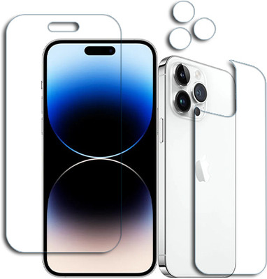SOMTONE Front and Back Tempered Glass for Apple iPhone 14 Pro Max FRONTBACK TEMPERED GUARD(Pack of 1)