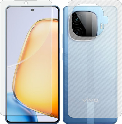 Mobling Front and Back Tempered Glass for Vivo Y200 GT(Pack of 2)