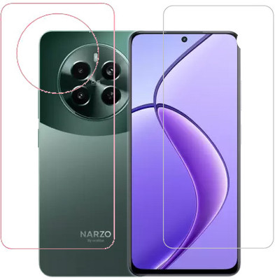 HOBBYTRONICS Front and Back Tempered Glass for realme P1 5G, realme P1, realme 12+ 5G, realme 12+(Pack of 1)