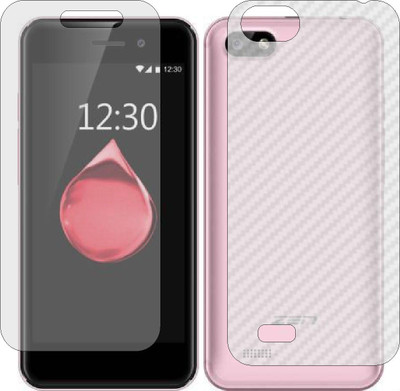 MOBART Front and Back Tempered Glass for ZEN ADMIRE CURVE NEO(Pack of 2)