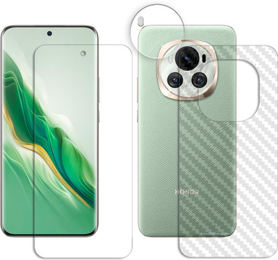 20SKY Front and Back Tempered Glass for Honor Magic6 FRONTBACK AND CAMERA LENS SCREEN GUARD(Pack of 1)