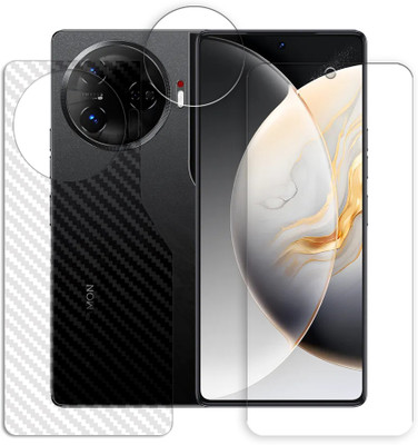 SOMTONE Front and Back Tempered Glass for Tecno Camon 30 Pro FRONTBACK AND CAMERA LENS SCREEN GUARD(Pack of 1)