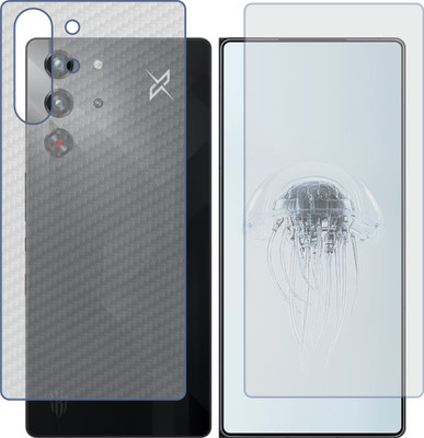 Mobling Front and Back Tempered Glass for ZTE Nubia RedMagic 10 Pro 5G(Pack of 2)